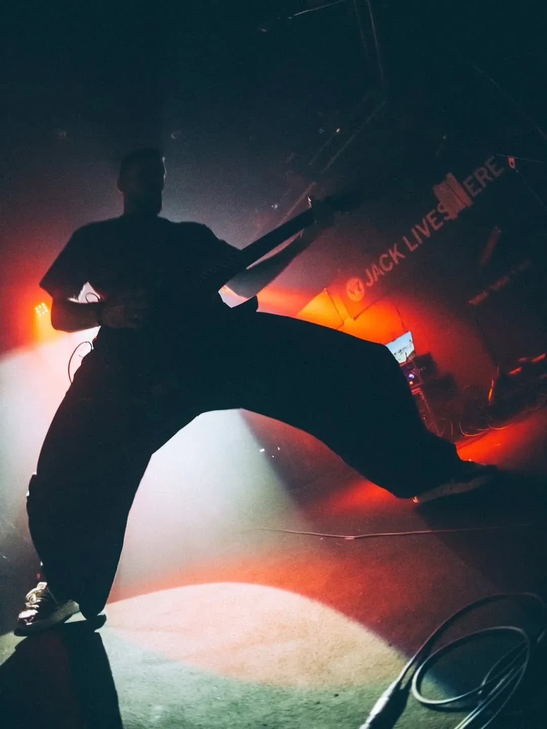 metal guitar show stage